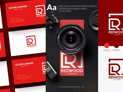 RedWood Studios - Brand Identity Design brand identity design brand style guide branding business branding company branding graphic design minimalist logo design social media content design social media post design