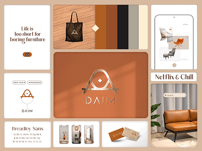 Daim | Branding & Visual Design 3d animation app design art brand design branding design graphic design interior design landing page logo minimal modern design motion graphics typography ui ux vector web design