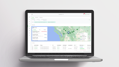 Tracking application for rail freights design logistics responsive ui ui ux ux research