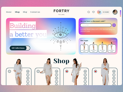Clothes Shop App UI ｡ فروشگاه لباس dress shop ui ui design uiux طراحی رابط کاربری فروشگاه لباس