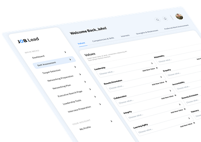 Job search platform | UI/UX design dashboard design graphic design minimal platform ui uiux design ux web design