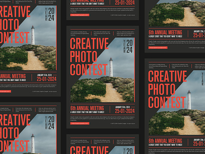 Free Creative Photo Contest Template flyer