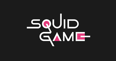 Squid Game Logo Animation 2d after effects animation logo motion design squidgame