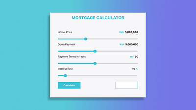 #DailyUI Challenge #004 Calculator ui