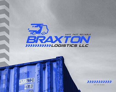 Braxton Logistics branding graphic design logistic logo