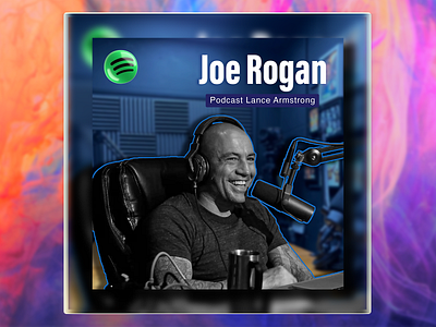Joe Rogan Podcast adobe photoshop artwork cover design coverart designing dribbble design joe rogan photoshop podcast artwork podcast cover design podcast coverart podcast mockup