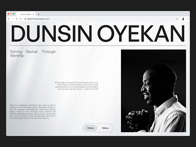 Dunsin Oyekan Web Exploration dunsin oyekan personal website portfolio website ui ui design uiux user experience user interface ux ux design web design website design