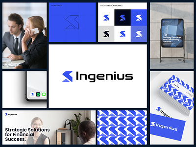 Ingenius Branding branding branding finance finance identity logo logo design logo identity logo type visual visual identity