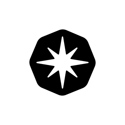 Space Start branding compass design east logo north south space star west
