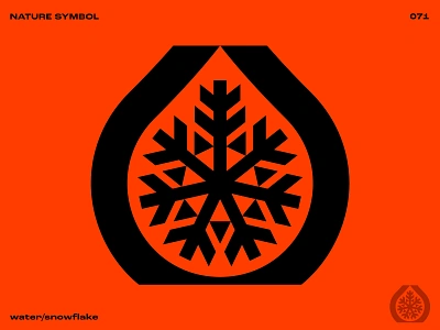 Nature symbol 071 black ice bold logo caution drop emblem ice icon iconography logo nature ocean road sign safety sigil signage snow snowflake symbol water winter