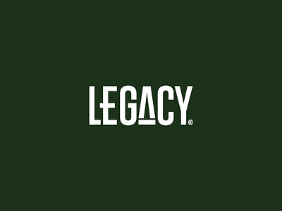 Legacy | Old 2 brand identity branding design agency design firm design studio graphic design green legacy logo typography