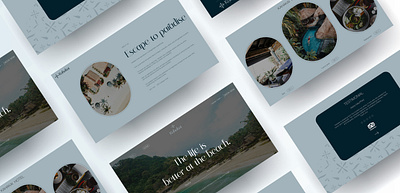 Website Design | Kahakai Hotel graphic design hotels landing minimalist web design