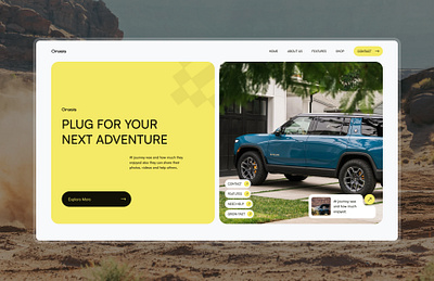 Car shop website hero design car carwebsite design hero hero section landingpage product design ui ux website