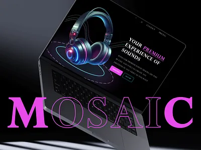 Header design 3d agency attractive branding design design template mockup ui user experience user interaction ux