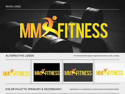 MMS Fitness | Brand Identity | Brand Kit brand design brand identity brand kit branding graphic design logo