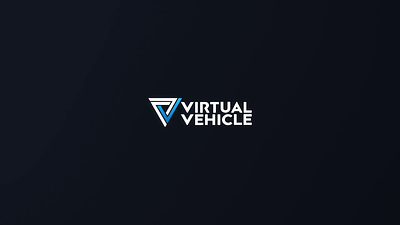 Virtual Vehicle Logo Animation after effects animation branding graphic design logo logo animation motion graphics render ui