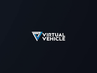 Virtual Vehicle Logo Animation after effects animation branding graphic design logo logo animation motion graphics render ui