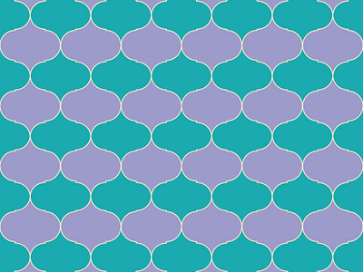 Ogee Seamless Repeat Pattern in Cool Colors art work design graphic design illustration ogee pattern seamless pattern vector