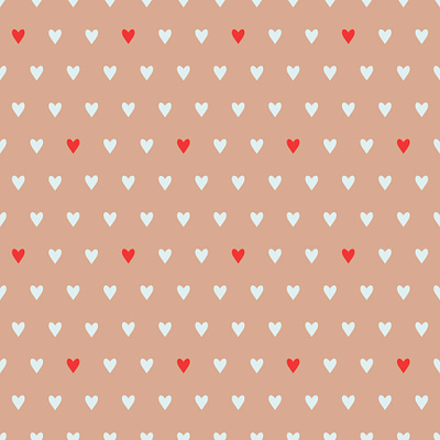 Seamless Repeat Pattern with Hearts art work design graphic design hearts illustration pattern seamless pattern vector