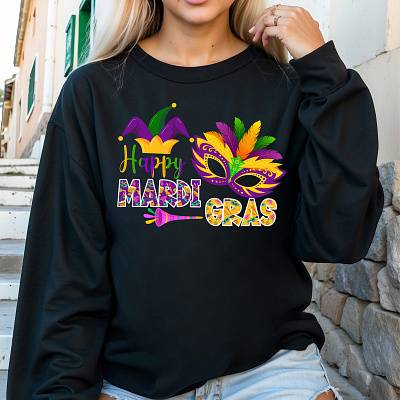 Happy Mardi Gras T-shirt family t shirt t shirt t shirt design