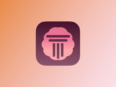 DailyUI #005 MindPillar App Icon app branding dailyui design logo