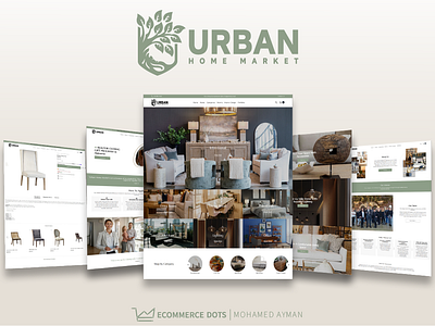 Furniture Shopify Store Design ecommerce ecommerce store shopify shopify design shopify store shopify website ui web design