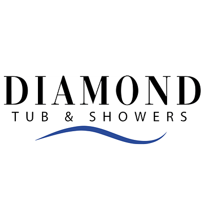 Diamond Logo adobe branding business diamond graphic design illustrator logo minimal showers tubs vogue