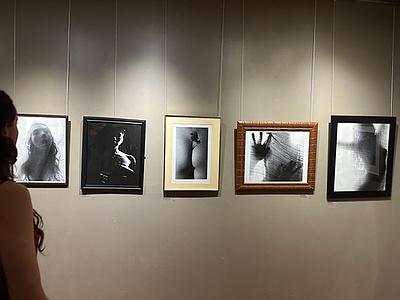'Refracted' Photo Exhibition art gallery body and form light and shade nude photography photo exhibition photo gallery photo show photographer refracted