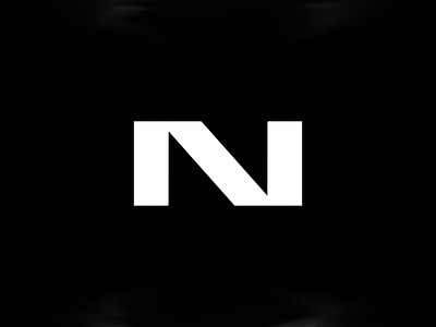 N monogram 3d branding experimental graphic design logo minimal monogram n norbert kowalczyk waves