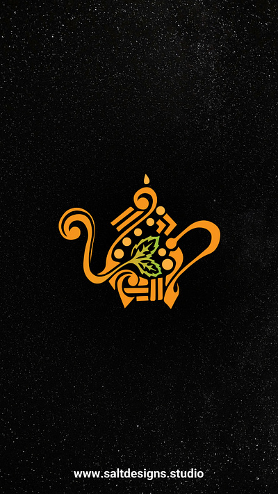 Le Souk branding design graphic design illustration logo moroccan print teapot