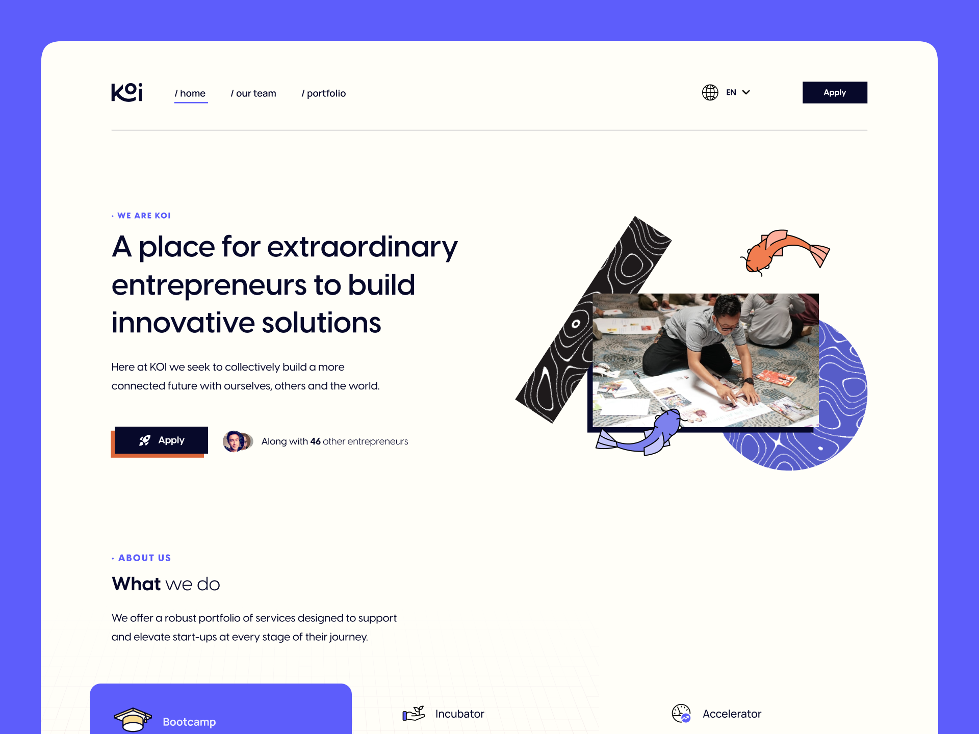 Example of Results Oriented Landing Page Design