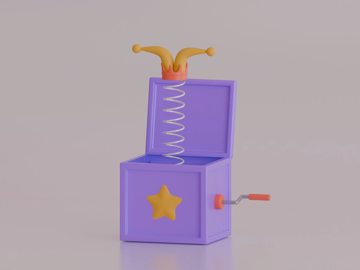 Jack in The Box Suprise 3D Animation by Dero for Uneric Studio on Dribbble