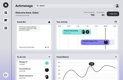 Task Management Platform branding crm daily ui fun halo labs inspiration inspo task management ux design visual design