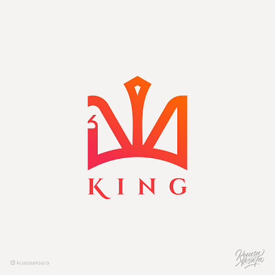 KING - ملك (شعار عربي) Crown Logo Arabic Logo arabicart arabiccalligraphy arabiclettering arabiclogo arabiclogos arabiclogotype arabictypography brand gridlogo islamicart islamiclogo linelogo logo logoarabic logoconcept logoideas logomaker logomark logotype symbols