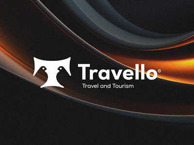 Travello Logo Design | Travel And Tourism Logo | Logo abstract graphic design logo logo design tourism tourism logo travel and tourism travel logo travello travello logo