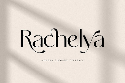 Modern Elegant Typeface app branding design graphic design illustration logo typography ui ux vector