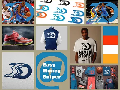 KD Brand Exploration Personal Project basketball bento grids bentogrids branding kd kevin durant logo nba