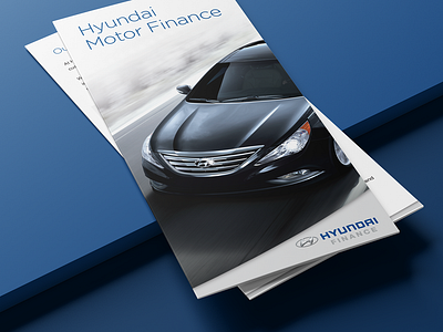 Hyundai Motor Finance / Kia Motors Finance - Marketing creative direction ideation marketing print design