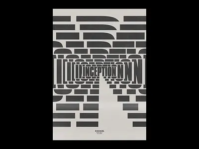 Kickin- Motion Poster #232 album art album cover animation design experimental kinetic kinetictype monochrome motion motion graphics typography ui vintage