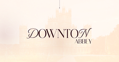Downton Abbey Design exploration design graphic design illustration ui uidesign uiux web webdesign