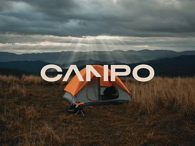 Campo adventure branding camp clothing design graphic design icon logo logodesign product symbol vector wordmark