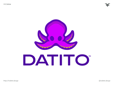 Final Logo and Branding for AI company, Datito 3d brand identity brand identity design brand identity designer branding branding design design graphic design illustration logo logodesign octopus