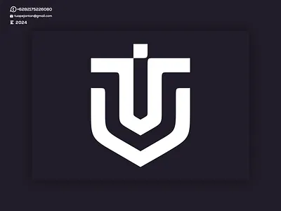 Monogram TUI Logo Design awesome design design logo designer dubai graphic design icon illustration letter lettering logo logos minimal monogram newyork