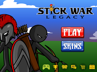 Stick War Legacy game trending graphic design reskin game source code game unity unity game