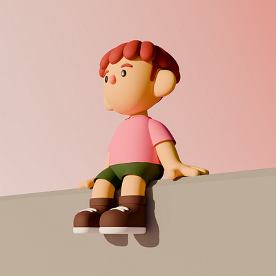3D Character Illustrations 3d blender character illustration