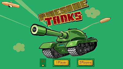 Awesome Tanks Game Source Code animation game android game unity graphic design source code unity