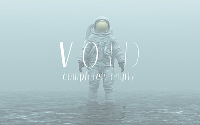 VOID - FONT branding graphic design logo