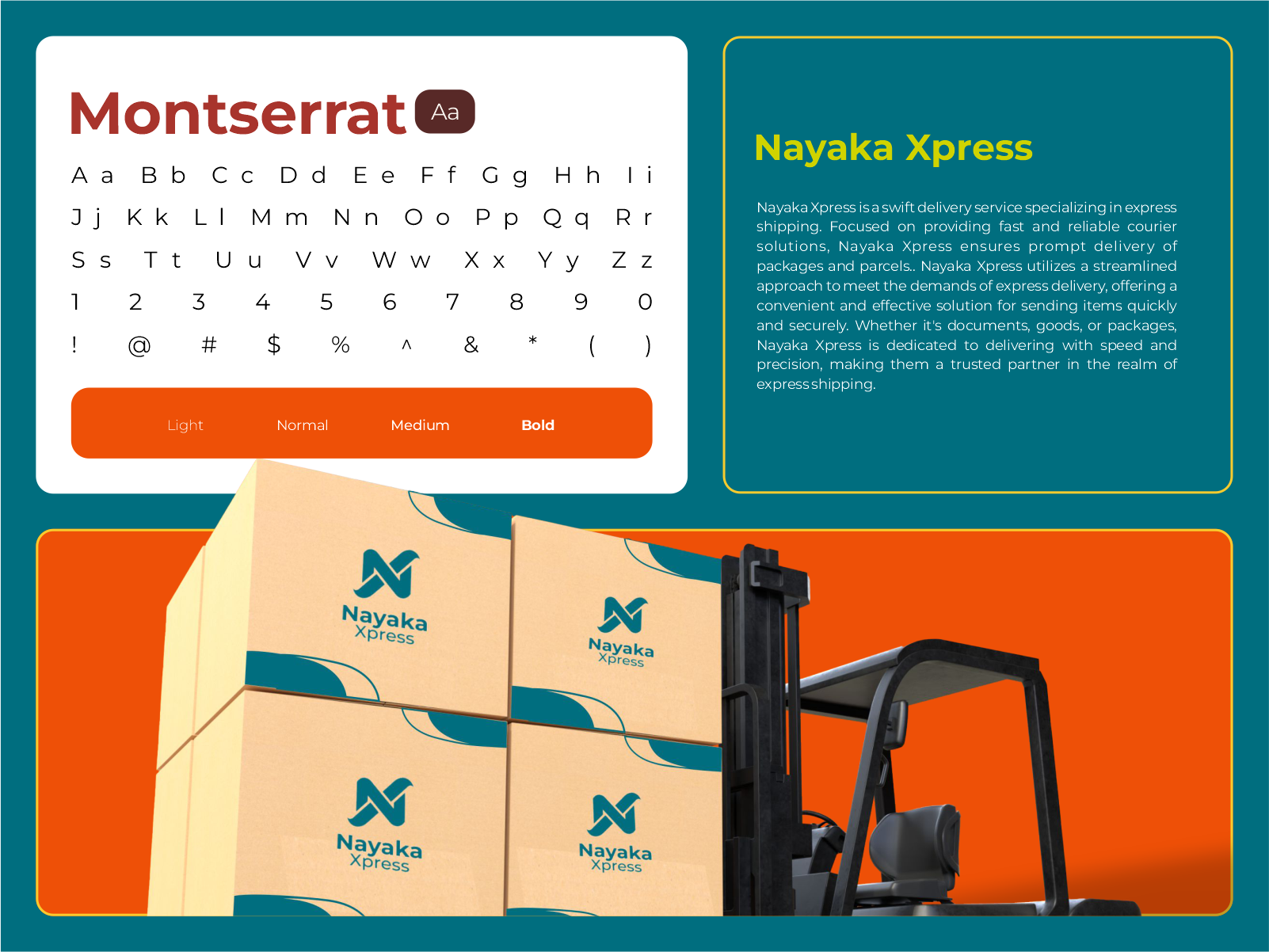 Nayaka Xpress Brand Identity by Banni Branding on Dribbble