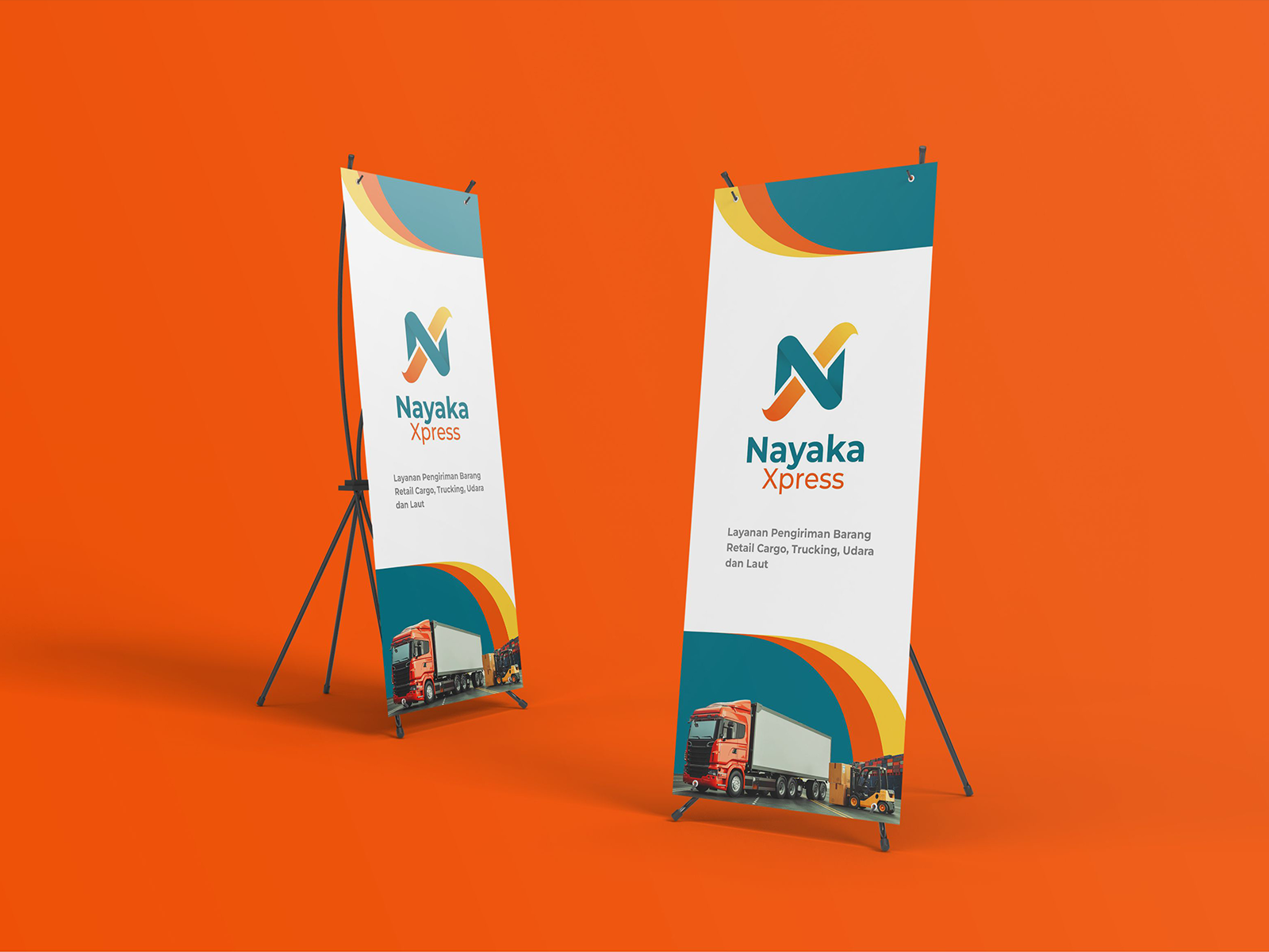 Nayaka Xpress Brand Identity by Banni Branding on Dribbble