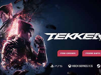 Daily UI 075 - Pre Order daily 100 challenge daily ui 075 daily ui 75 dailyui dailyui075 dailyui75 design pre order ps5 steam tekken ui uiux ux xbox